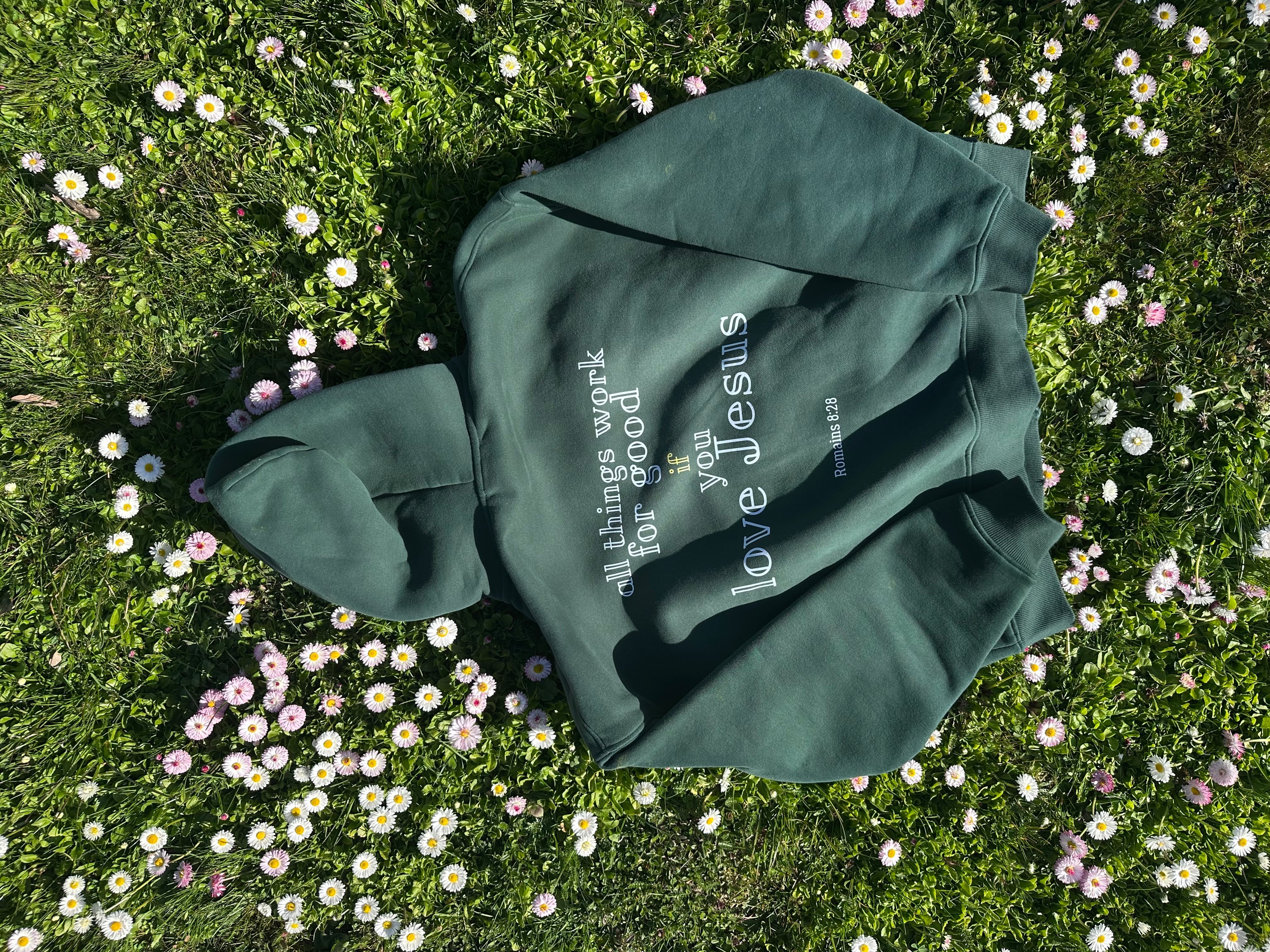 «Romans 8:28»                    Double-Zip Hoodie