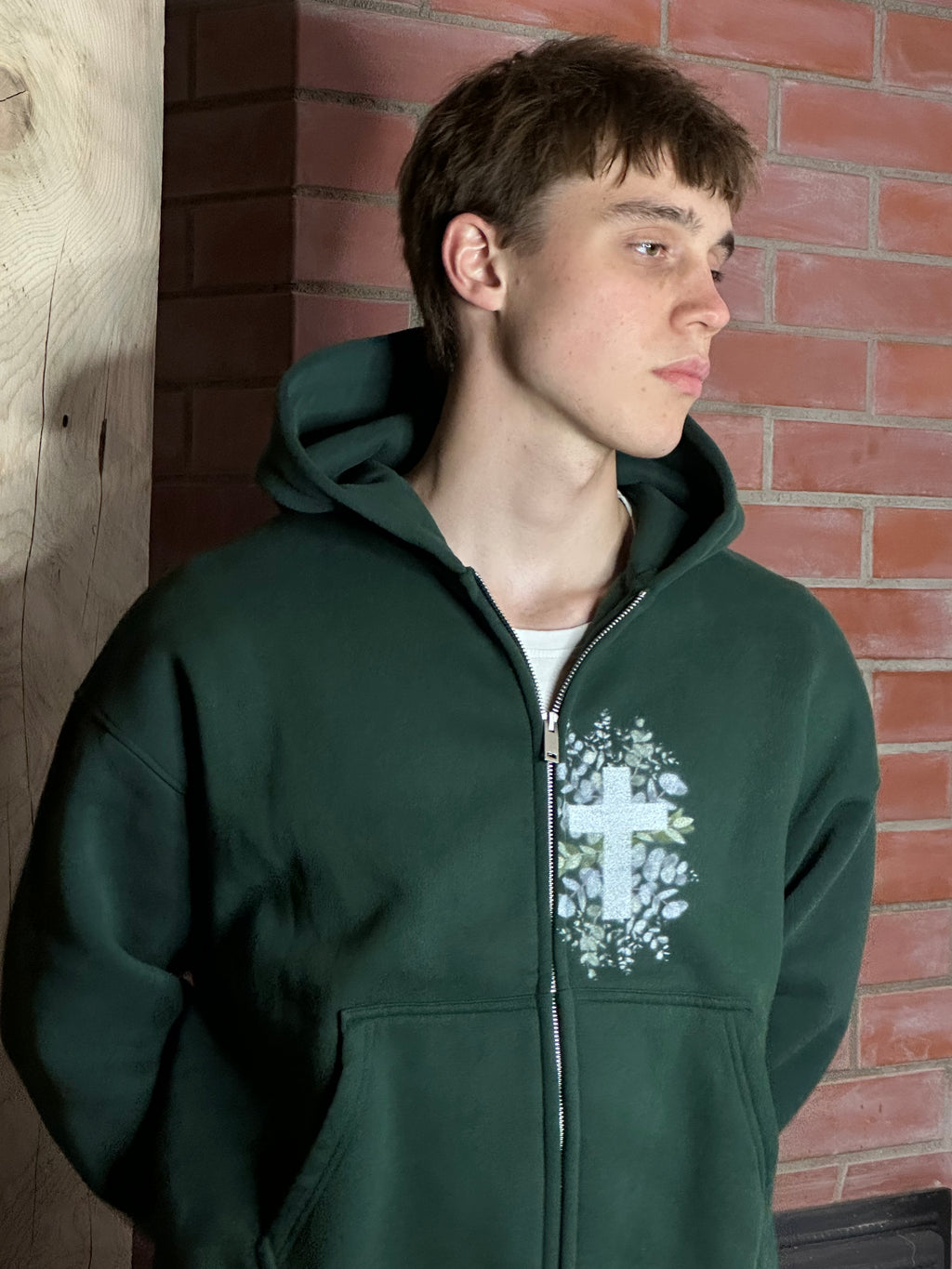 «Romans 8:28»                    Double-Zip Hoodie